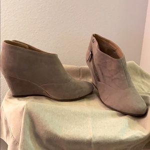 Wedge booties